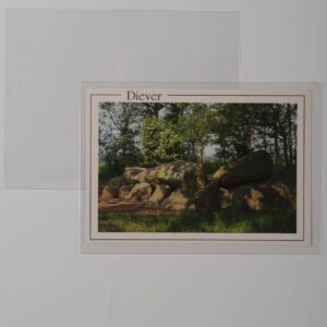 113 x 157 mm PP beschermhoezen voor o.a. moderne ansichtkaarten en A6