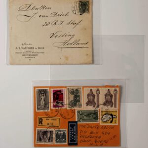 130 x 165 mm PP beschermhoezen voor o.a. enveloppen, poststukken, C 6, documenten, 1 kg ca 532 stuks
