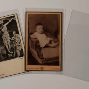 70 x 112 mm PP beschermhoezen voor o.a. carte de visite, pokémon en bidprentjes