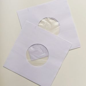 Binnenhoes voor singles 7 inch, inclusief binnenvoering, set van 10 stuks