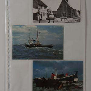 PP Bladen, Din large A4+, wit 6 vakken ongelijk verdeeld, 23 rings 50 stuks voor o.a. foto's en oude ansichtkaarten