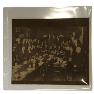 Liebig set van 10 stuks transparante bladen 1 vak  (vakmaat 244 x 246 mm) voor o.a. documenten
