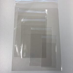 PP beschermhoes met hersluitbare strip afmeting 130 x 180 mm, 1 KG voor o.a.  documenten e.d.