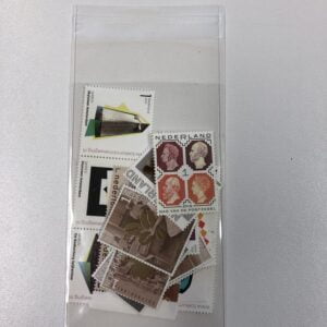 PP beschermhoes met hersluitbare strip afmeting 75 x 120 mm, 1 KG voor o.a.  postzegels, documenten e.d.